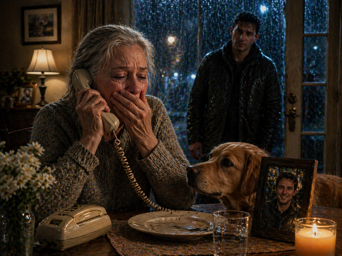 Every Night, She Cooked for a Son Who Never Came Home… Until the Phone Rang